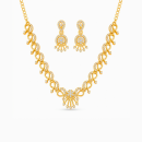 Royal Heart Crystal Necklace