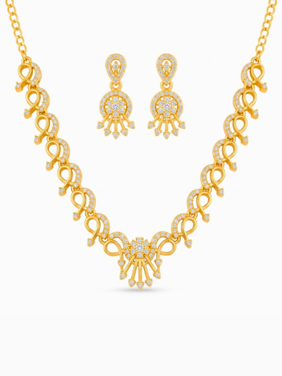 Royal Heart Crystal Necklace
