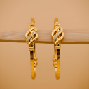 Golden Wave Bangle