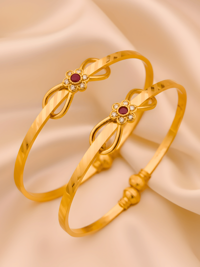 Ruby Loop Bangle