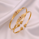 Ruby Petal Bangle