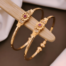 Ruby Sunflower Bangle